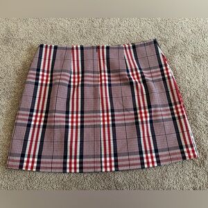 Old Navy Red, White, & Blue Mini Skirt - Size OX